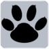 ¼