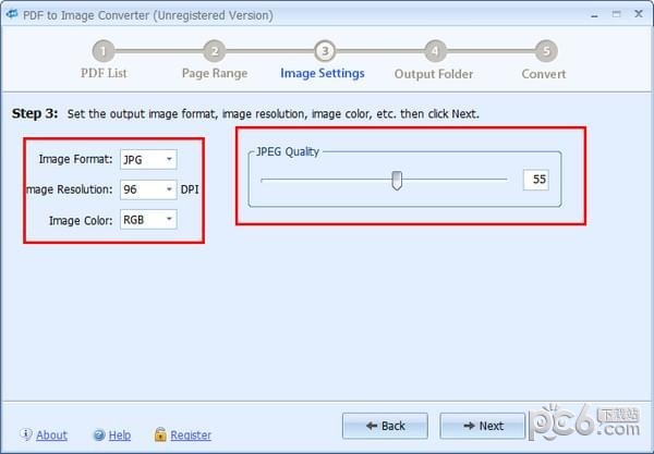 PDFArea PDF to Image Converter(PDFתͼƬ)