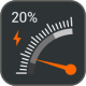 ʱٱʾ(Gauge Battery Widget)