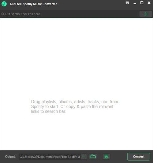 AudFree Spotify Music Converter(ع)
