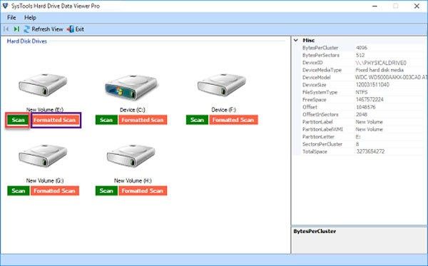 SysTools Hard Drive Data Viewer Pro(文件恢复工具)