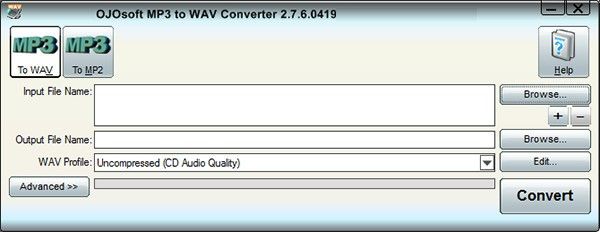 OJOsoft MP3 to WAV Converter(MP3Ƶļת)