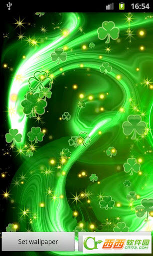 Ҷݶֽ̬(ShamrockLiveWallpaper)ͼ0