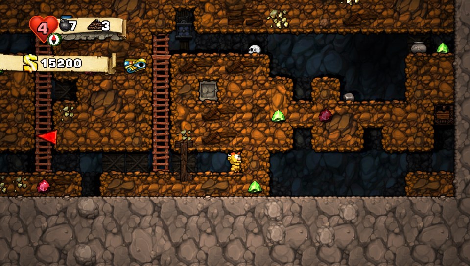 Ѩ̽գSpelunky ޸