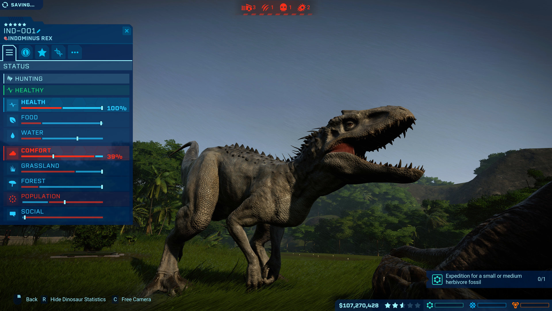 ٪޼磺Jurassic World Evolutionv1.2.0-v1.4.1޸Ӱ