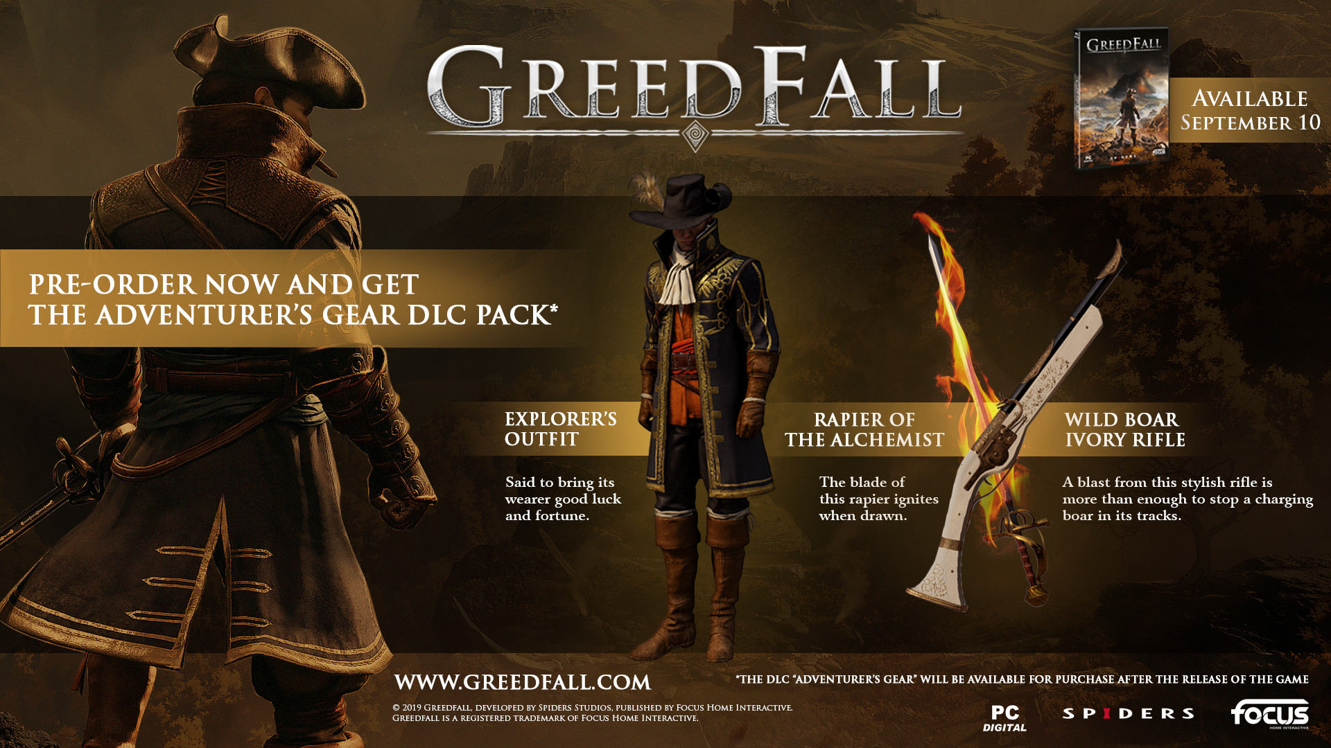 ̰֮GreedFall ҹMOD