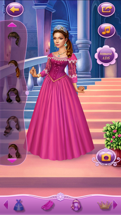 Dress Up Princess Thumbelina