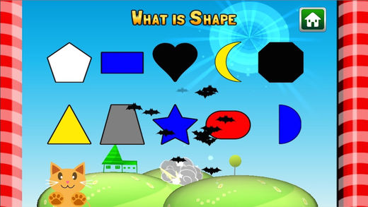 QCat - 幼儿形状游戏 Toddler Shape Educational Games (Free)