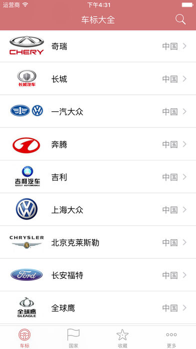 车标大全