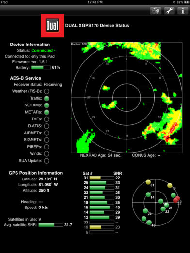 XGPS170 Status Tool