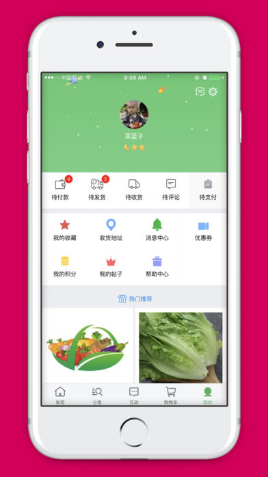 菜篮子产递