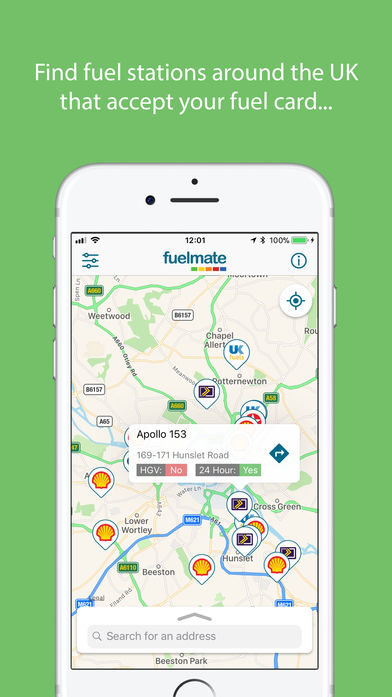 Fuelmate Garage Locator