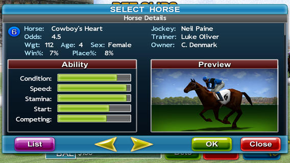 Virtual Horse Racing 3D