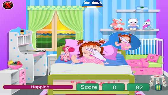 Care Sick Little Baby for Kids Education
