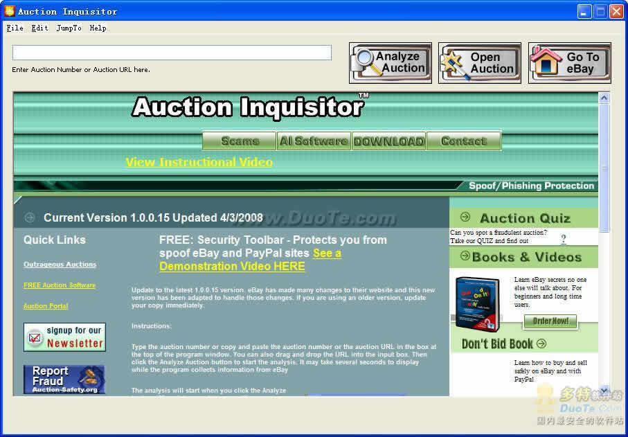 Auction Inquisitor