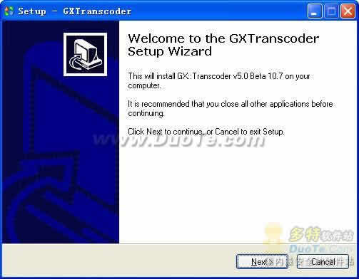GX::Transcoder