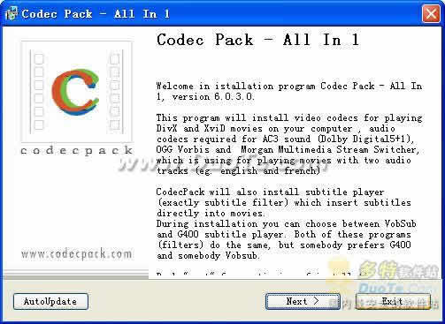 Codec Pack All in 1