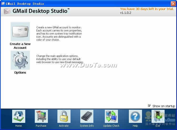 GMail Desktop Studio