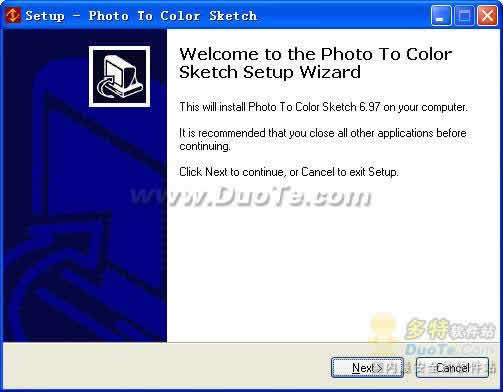 Photo to Color Sketch