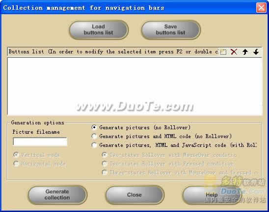 3D Button Visual Editor