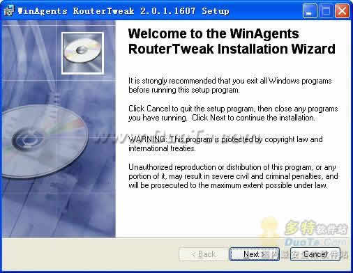 WinAgents RouterTweak