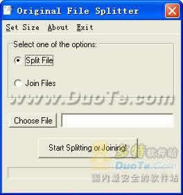 Original File Splitter