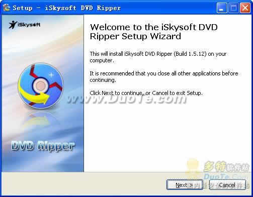 iSkysoft DVD Ripper for Windows