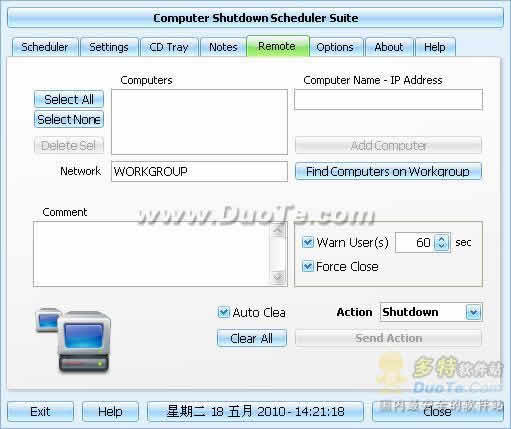 Shutdown Scheduler