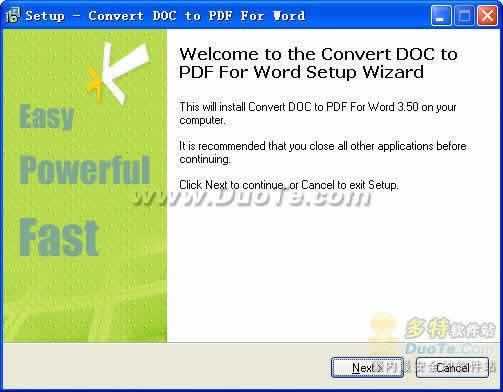8848soft Convert DOC to PDF For Word