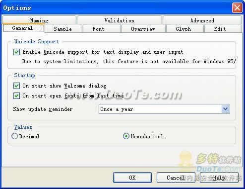 The Font Creator Program