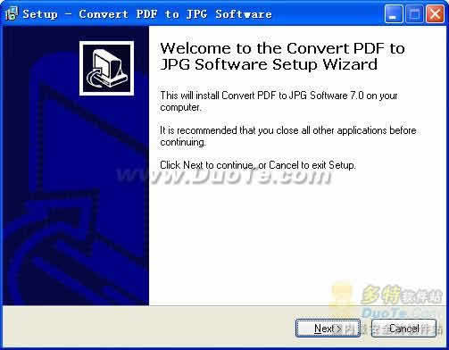 PDFתJPGConvert PDF to JPG Software