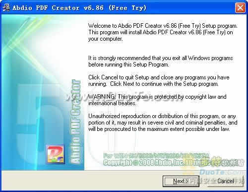 Abdio PDF Creator