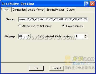 DejaViews USENET Search Client