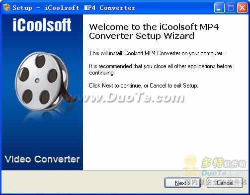 iCoolsoft MP4 Converter