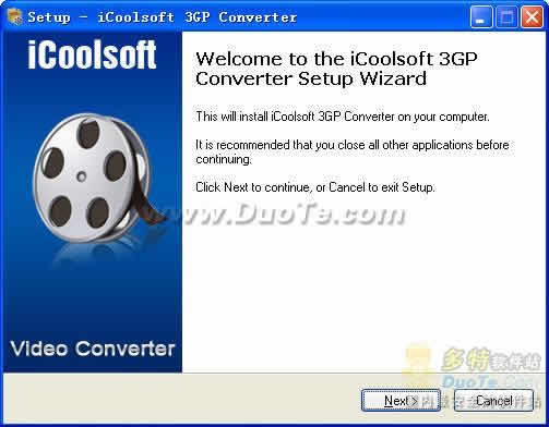 iCoolsoft 3GP Converter