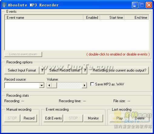 Absolute MP3 Recorder