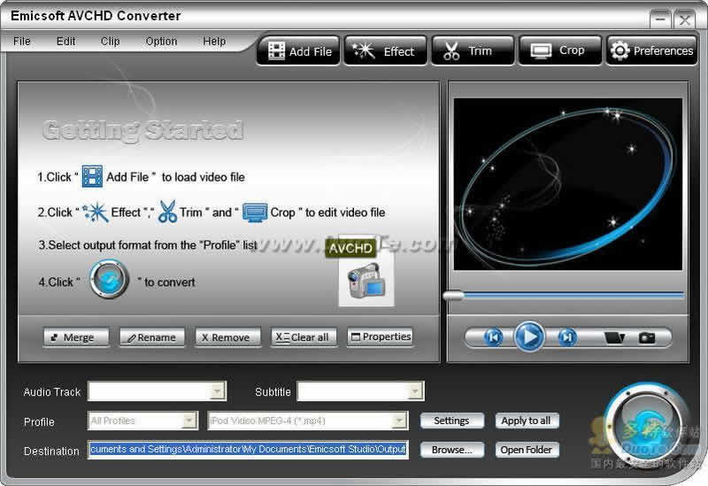 Emicsoft AVCHD Converter