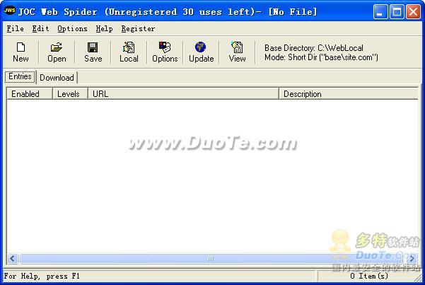JOC Web Spider