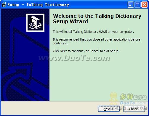 Talking Dictionary