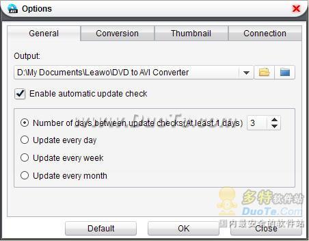 Leawo DVD to AVI Converter