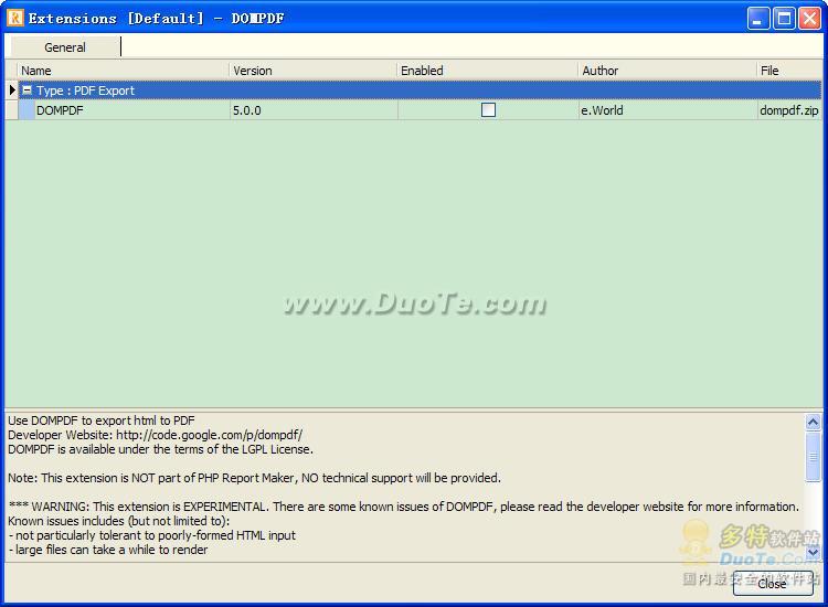 PHP Report Maker