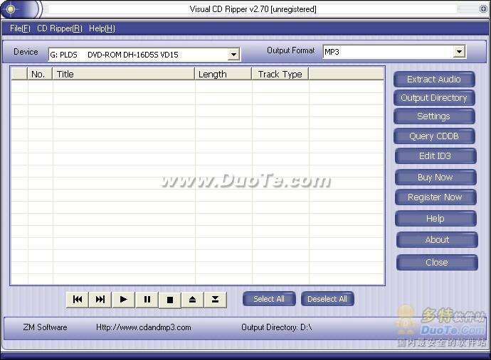 Visual CD Ripper