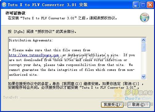 Tutu X to FLV Converter