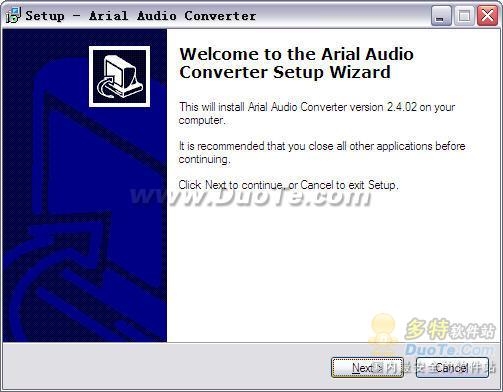 Arial Audio Converter