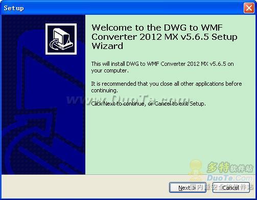 DWG to WMF Converter MX