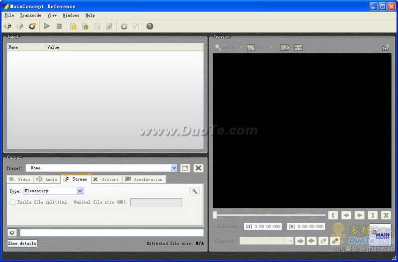 MainConcept MPEG Encoder