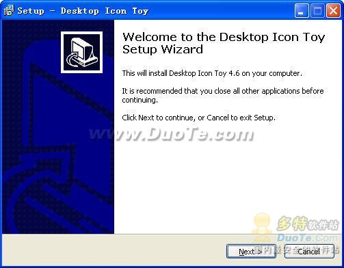 Desktop Icon Toy
