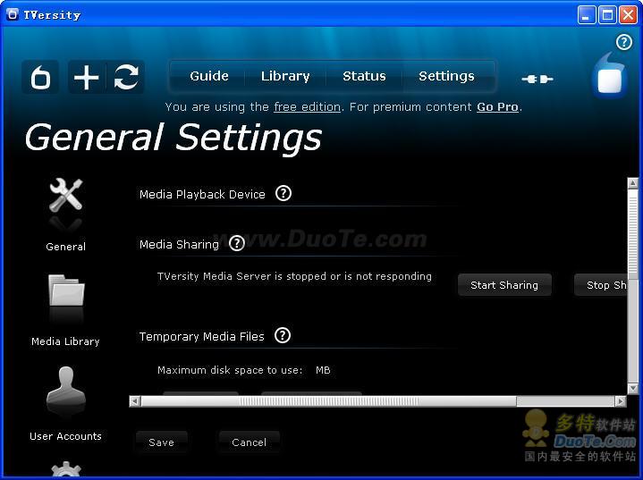 TVersity Media Server