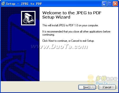 JPEG to PDF V1.0
