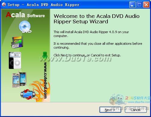 Acala DVD Audio Ripper